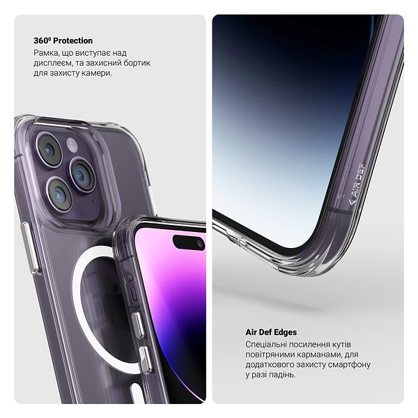 Фото - Чохол для смартфону Armorstandart Clear-C MagCase for Apple iPhone 17 Pro Max Transparent (ARM87400)