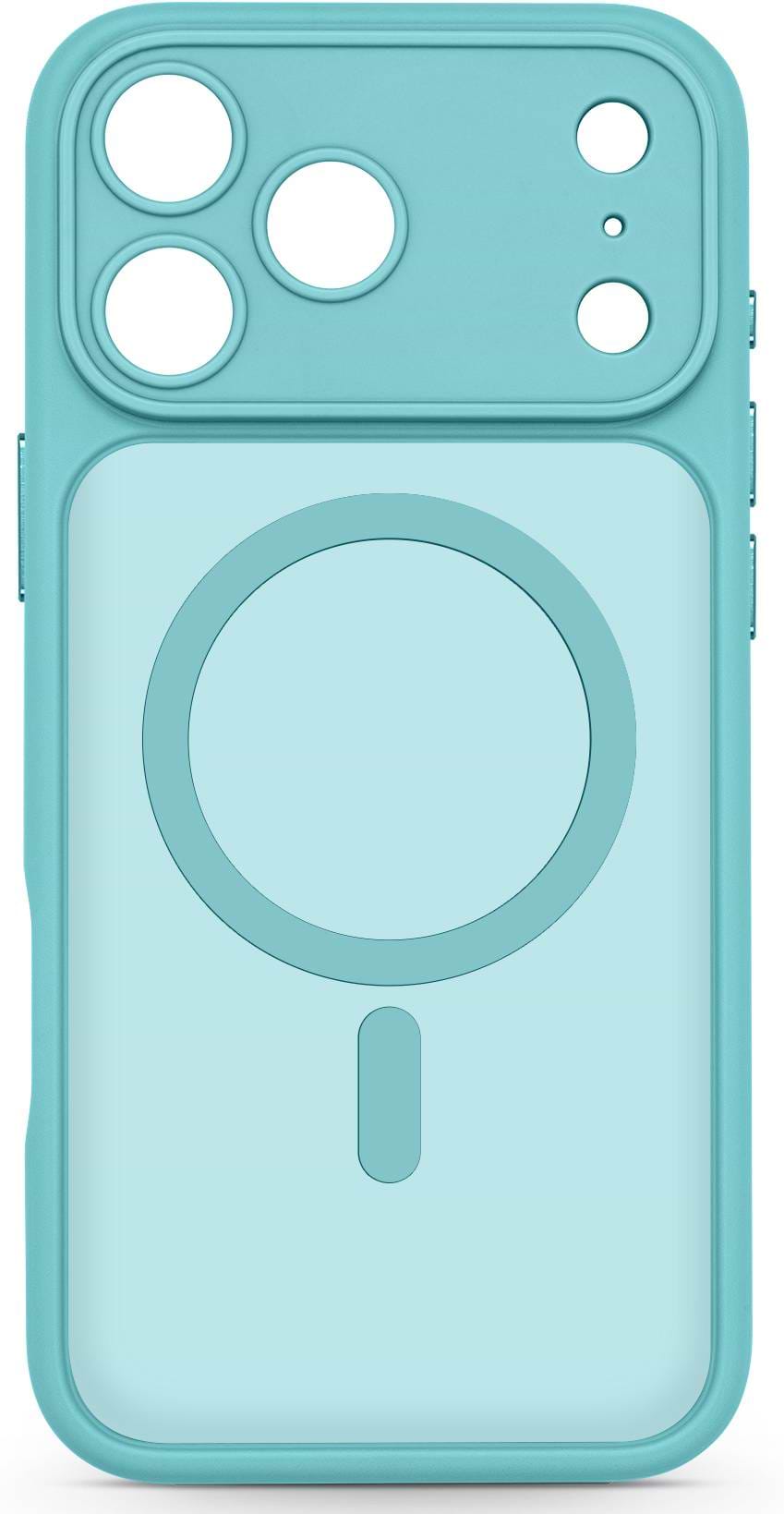 Чохол для смартфону Armorstandart Lush MagCase for Apple iPhone 17 Pro Max Turquoise (ARM87505) - Фото 1