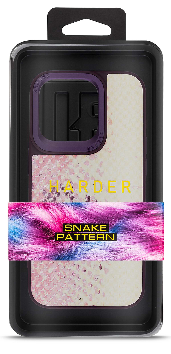 Фото - Чохол для смартфону Harder Snake Pattern for Apple iPhone 14 Pro Pink (ARM76809)