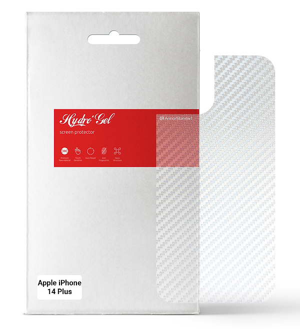 Фото - Захисна плівка для смартфона Armorstandart на задню панель for Apple iPhone 14 Plus Carbone Transparent (ARM64968)