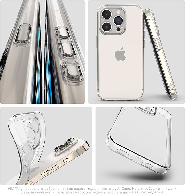 Фото - Чохол для смартфону ArmorStandart Air для Xiaomi Redmi Note 14 Pro 5G / Poco X7 Camera cover Clear (ARM79717)