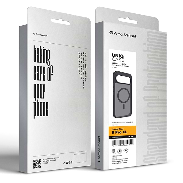 Фото - Чохол для смартфону ArmorStandart Uniq MagCase для Google Pixel 10 Pro XL / 9 Pro XL Black (ARM80914)