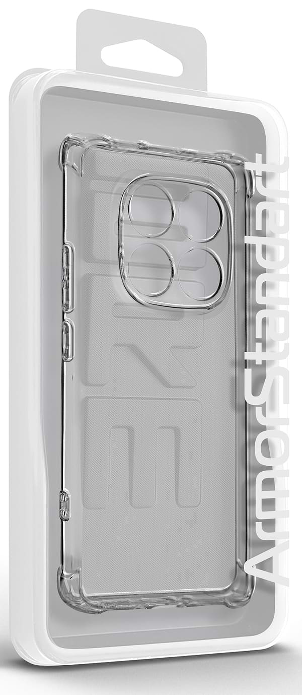Фото - Чехол для смартфона Armorstandart Air Force for Xiaomi Redmi Note 14 Pro 5G / Poco X7 Camera cover Clear (ARM79705)