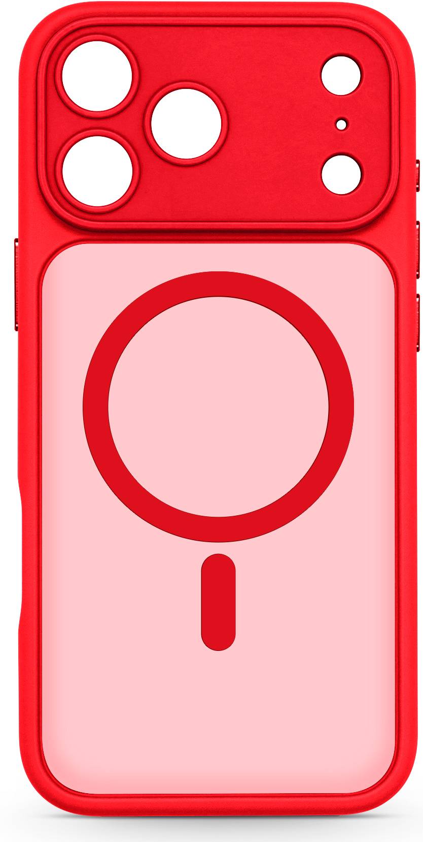 Чохол для смартфону Armorstandart Lush MagCase for Apple iPhone 17 Pro Max Red (ARM87504) - Фото 1