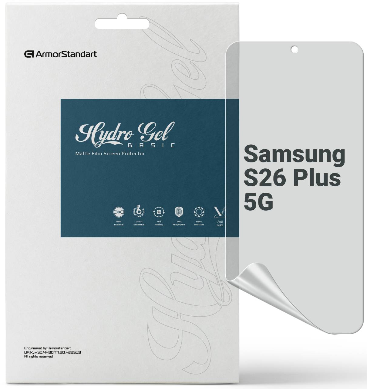 Захисна плівка для смартфону Armorstandart Matte for Samsung Galaxy S26 Plus 5G (ARM89464)
