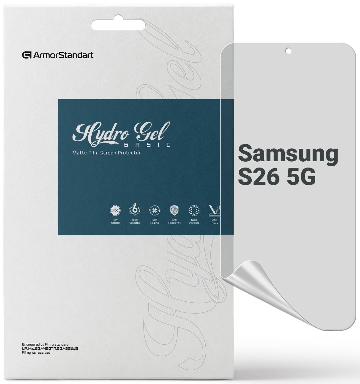 Захисна плівка для смартфону Armorstandart Matte for Samsung Galaxy S26 5G (ARM88721)