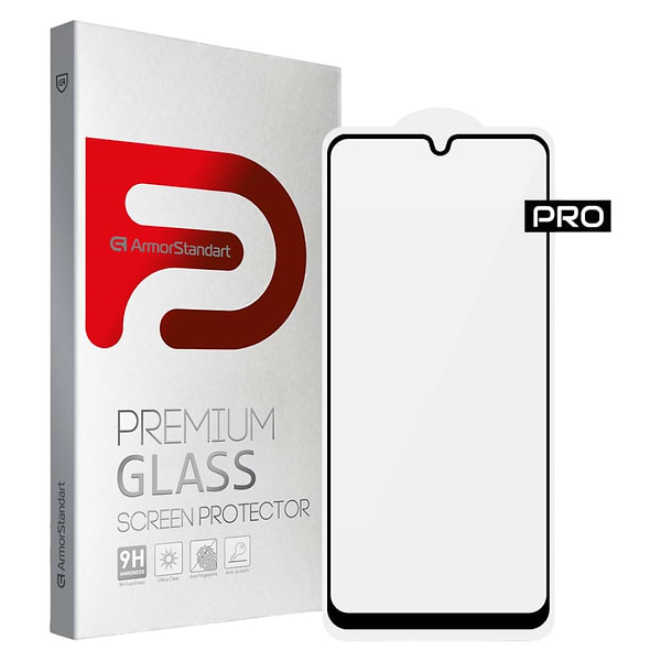 Фото - Защитное стекло для смартфона Armorstandart Pro for Samsung A22 4G/M22 Black (ARM59306)