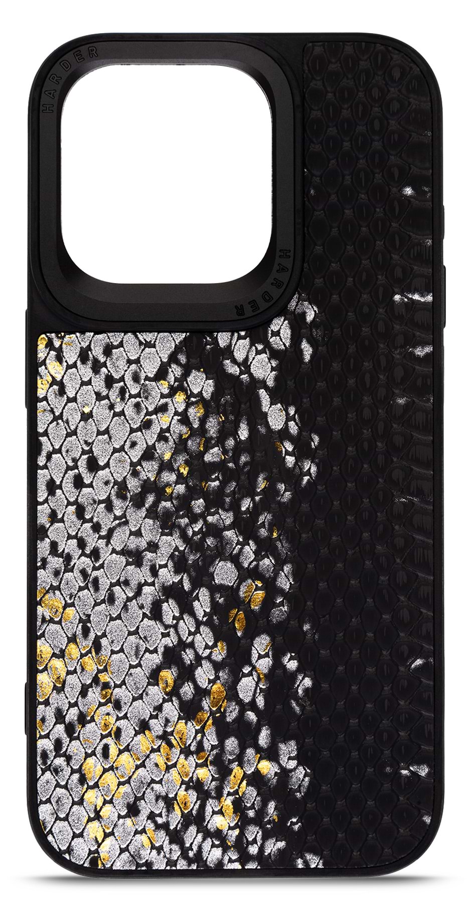 Чехол для смартфона Harder Snake Pattern for Apple iPhone 15 Pro Black (ARM76793) - Фото 1