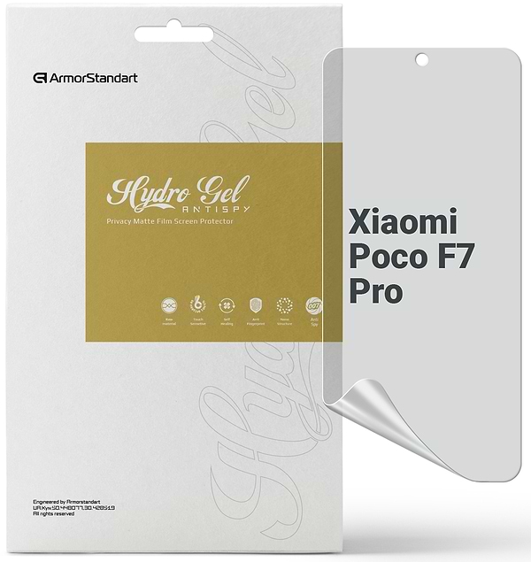 Фото - Захисна плівка для смартфону Armorstandart Anti-spy for Xiaomi Poco F7 Pro (ARM80341)