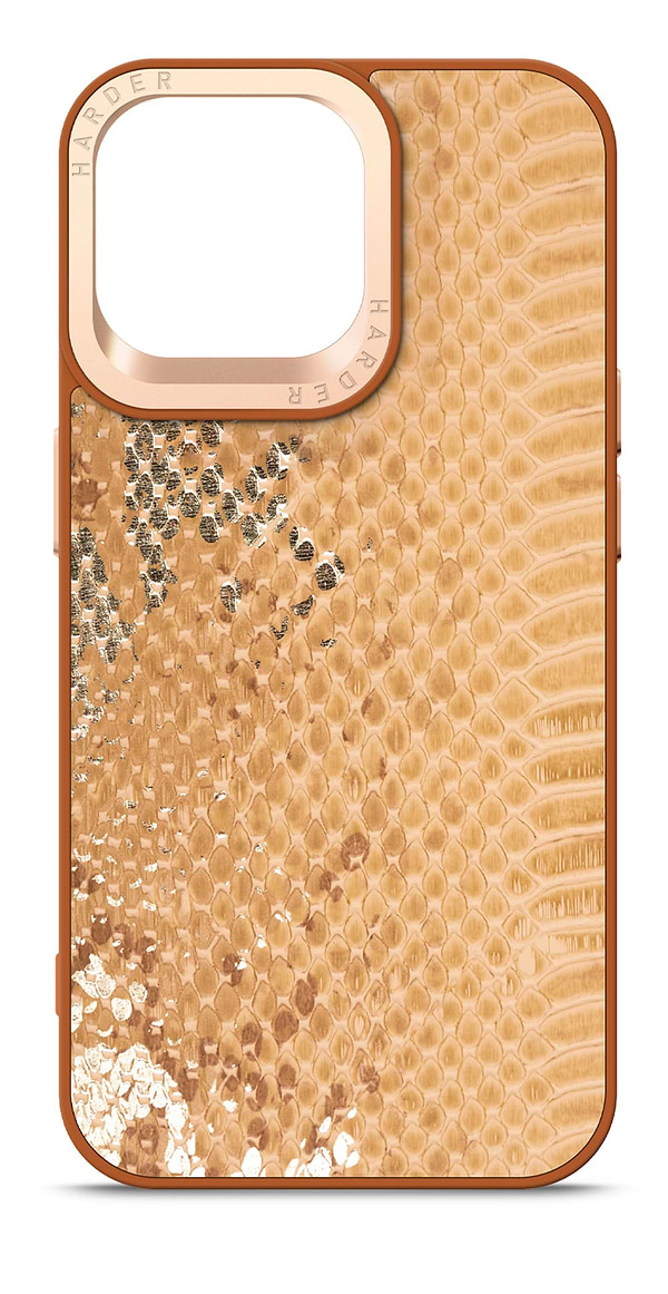 Фото - Чохол для смартфону Harder Snake Pattern for Apple iPhone 14 Pro Max Beige (ARM76812)