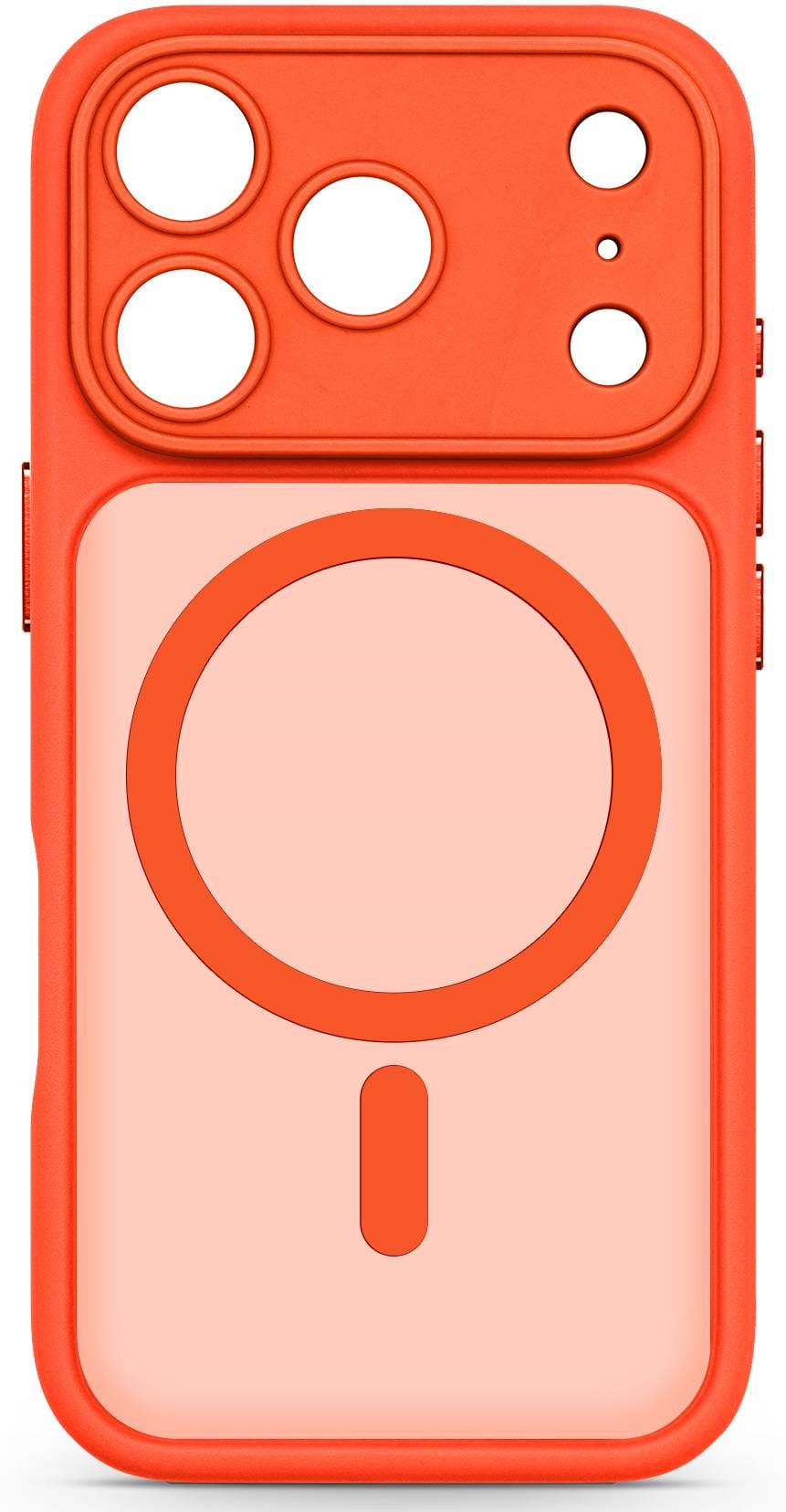 Купити Чохол для смартфону Armorstandart Lush MagCase for Apple iPhone 17 Pro Orange (ARM87492) - Фото 1 Чохол для смартфону Armorstandart Lush MagCase for Apple iPhone 17 Pro Orange (ARM87492) - Фото 1
