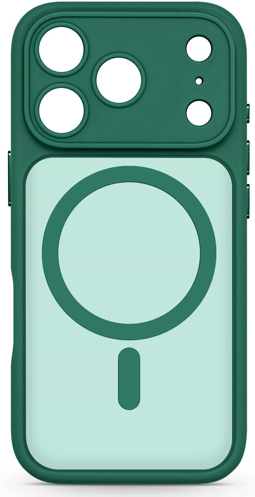 Чохол для смартфону Armorstandart Lush MagCase for Apple iPhone 17 Pro Dark Green (ARM87491) - Фото 1