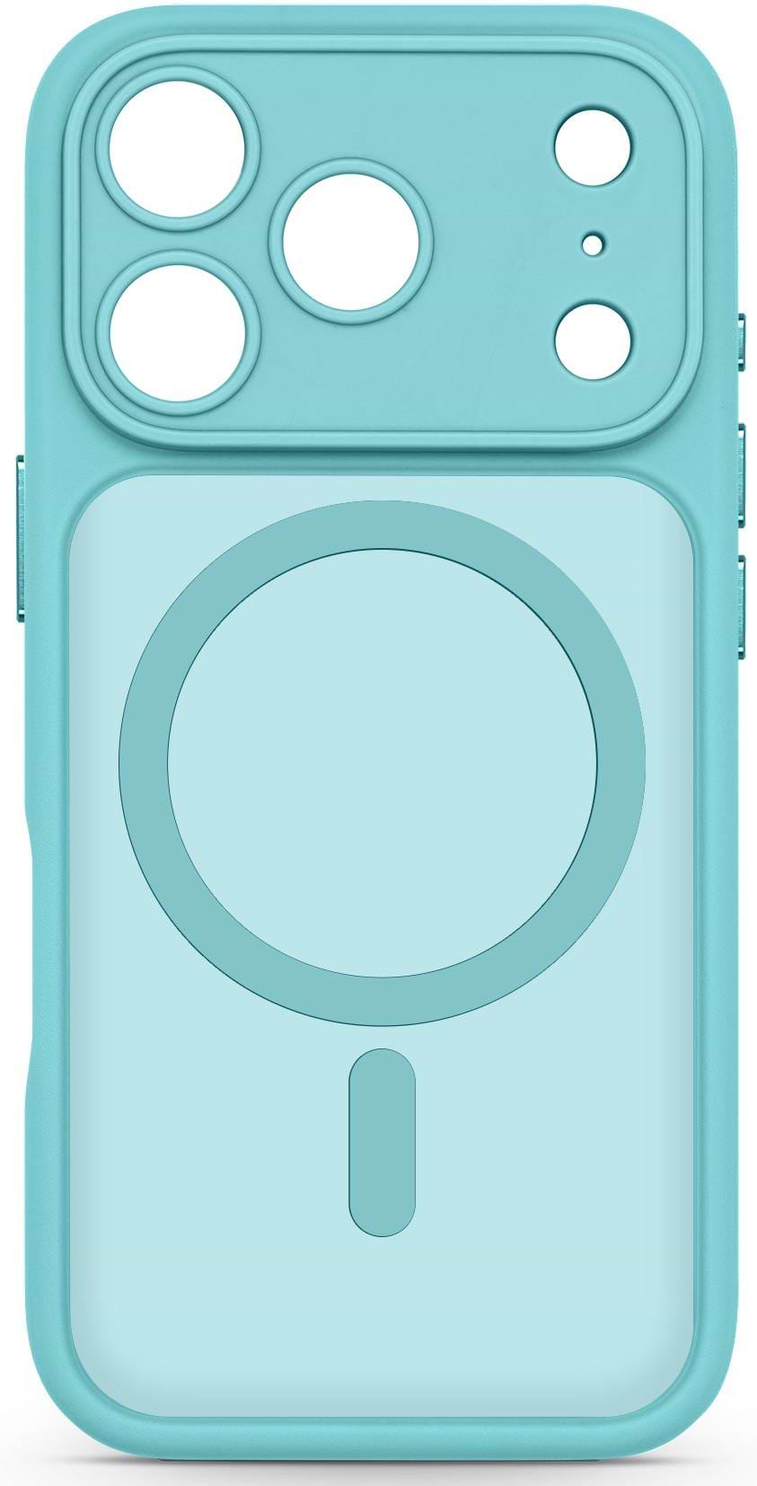 Чохол для смартфону Armorstandart Lush MagCase for Apple iPhone 17 Pro Turquoise (ARM87496) - Фото 1