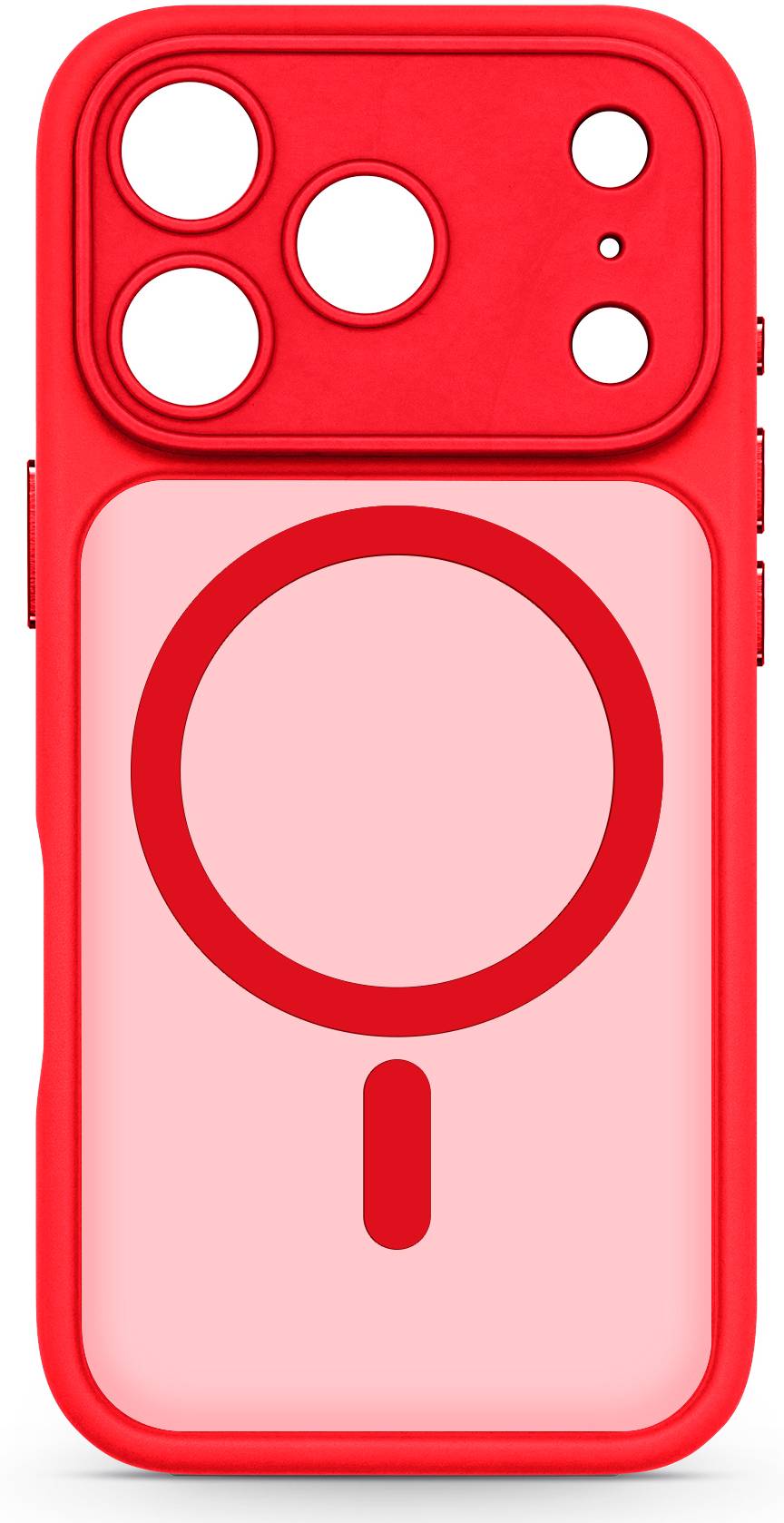 Чохол для смартфону Armorstandart Lush MagCase for Apple iPhone 17 Pro Red (ARM87495) - Фото 1