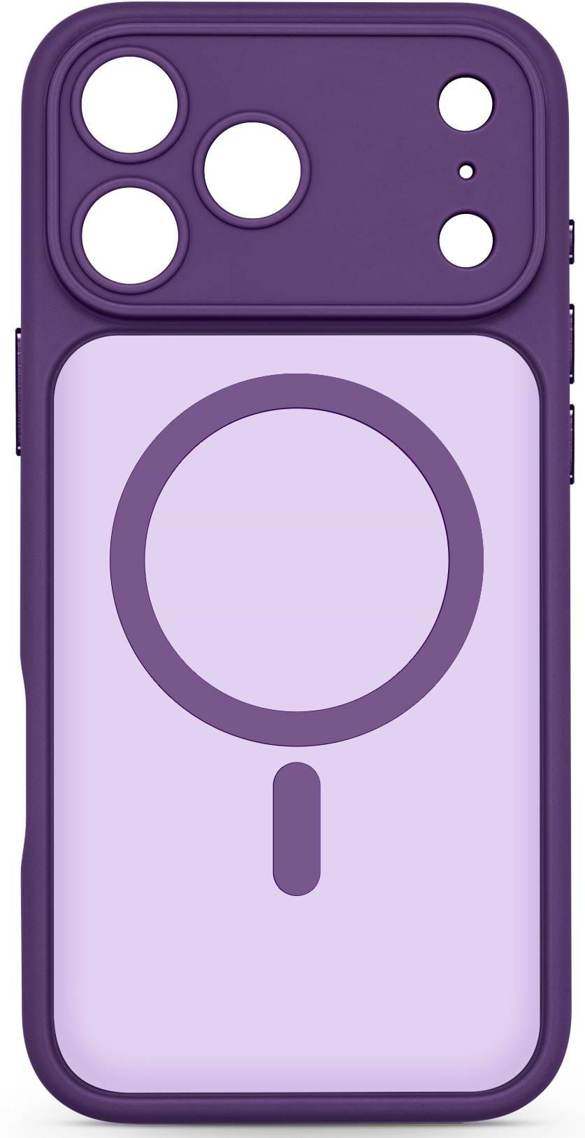 Чохол для смартфону Armorstandart Lush MagCase for Apple iPhone 17 Pro Max Dark Violet (ARM87499) - Фото 1
