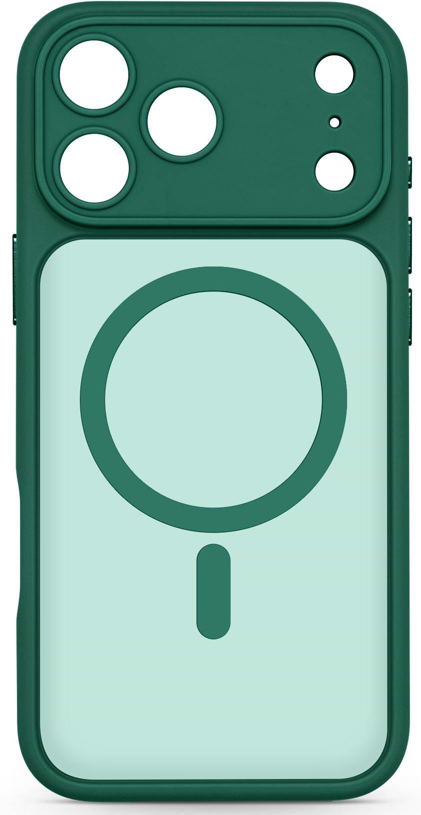 Чохол для смартфону Armorstandart Lush MagCase for Apple iPhone 17 Pro Max Dark Green (ARM87500) - Фото 1
