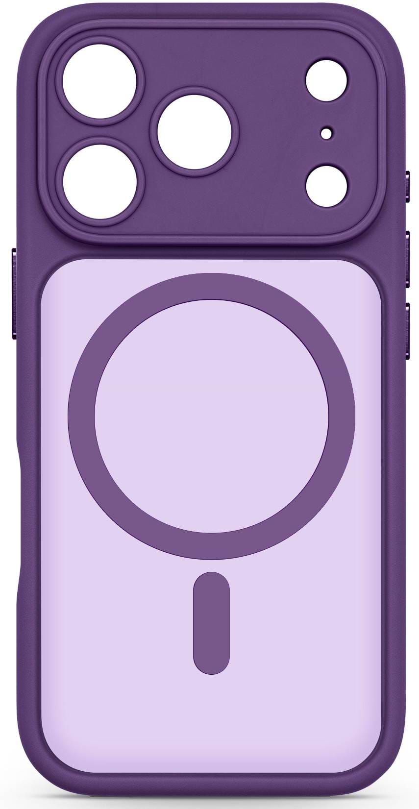 Купить Чехол для смартфона Armorstandart Lush MagCase for Apple iPhone 17 Pro Dark Violet (ARM87490) - Фото 1 Чехол для смартфона Armorstandart Lush MagCase for Apple iPhone 17 Pro Dark Violet (ARM87490) - Фото 1