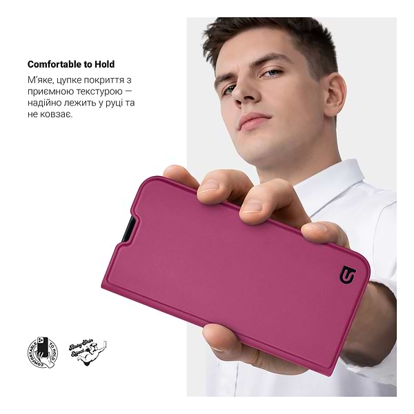 Фото - Чехол для смартфона Armorstandart OneFold Case for Motorola Edge 60 Pro 5G Wine Red (ARM85910)