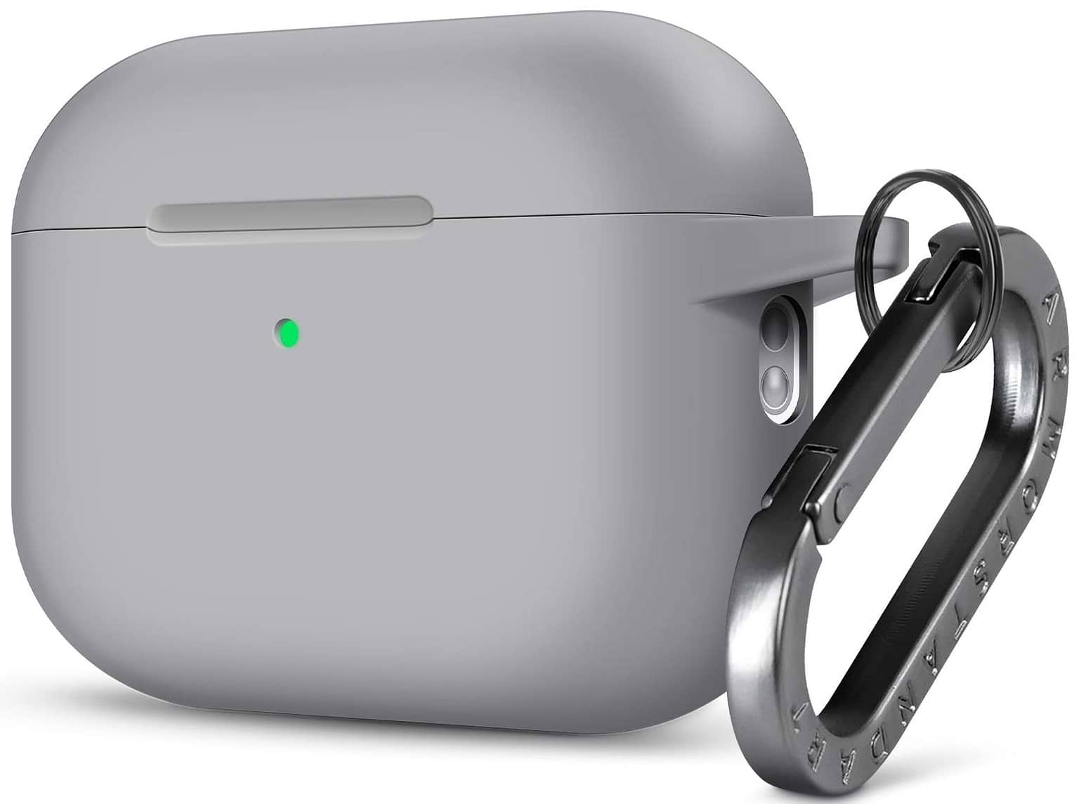 Чохол для навушників Armorstandart Hang Case for Apple AirPods Pro 3 Light Grey (ARM88275) - Фото 1