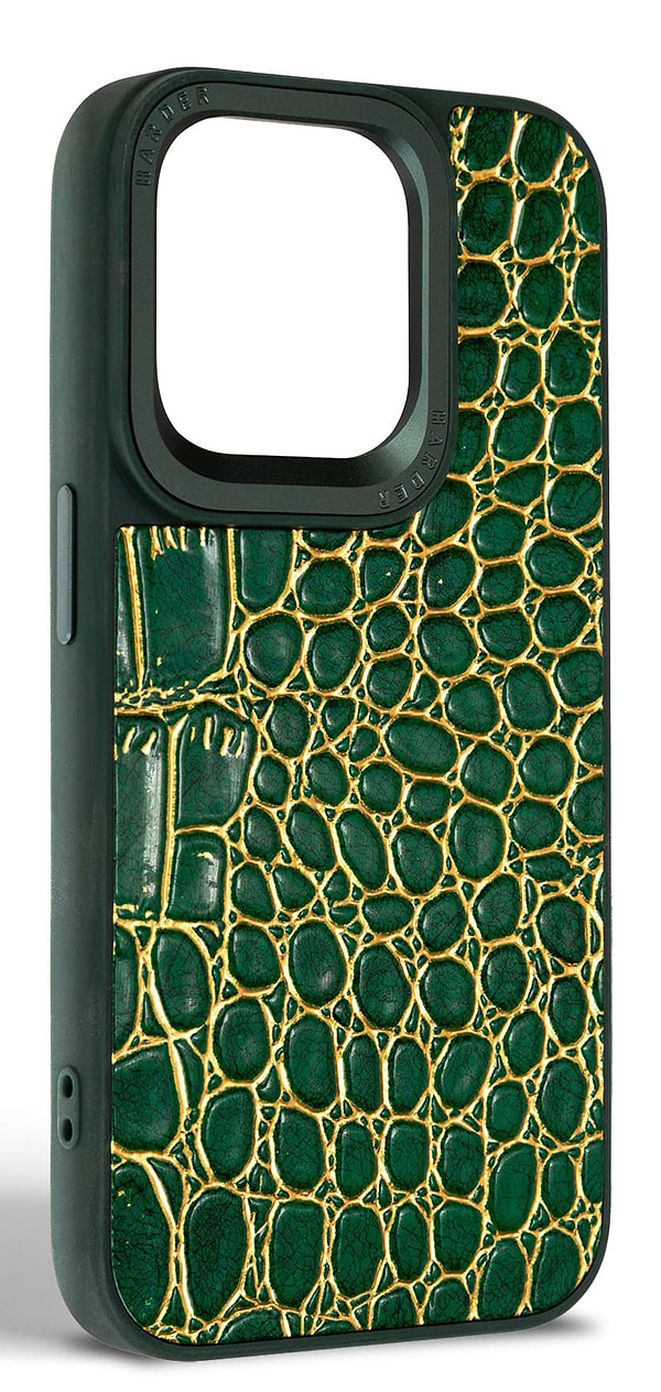Фото - Чехол для смартфона Harder Crocosaur for Apple iPhone 14 Pro Green (ARM76720)