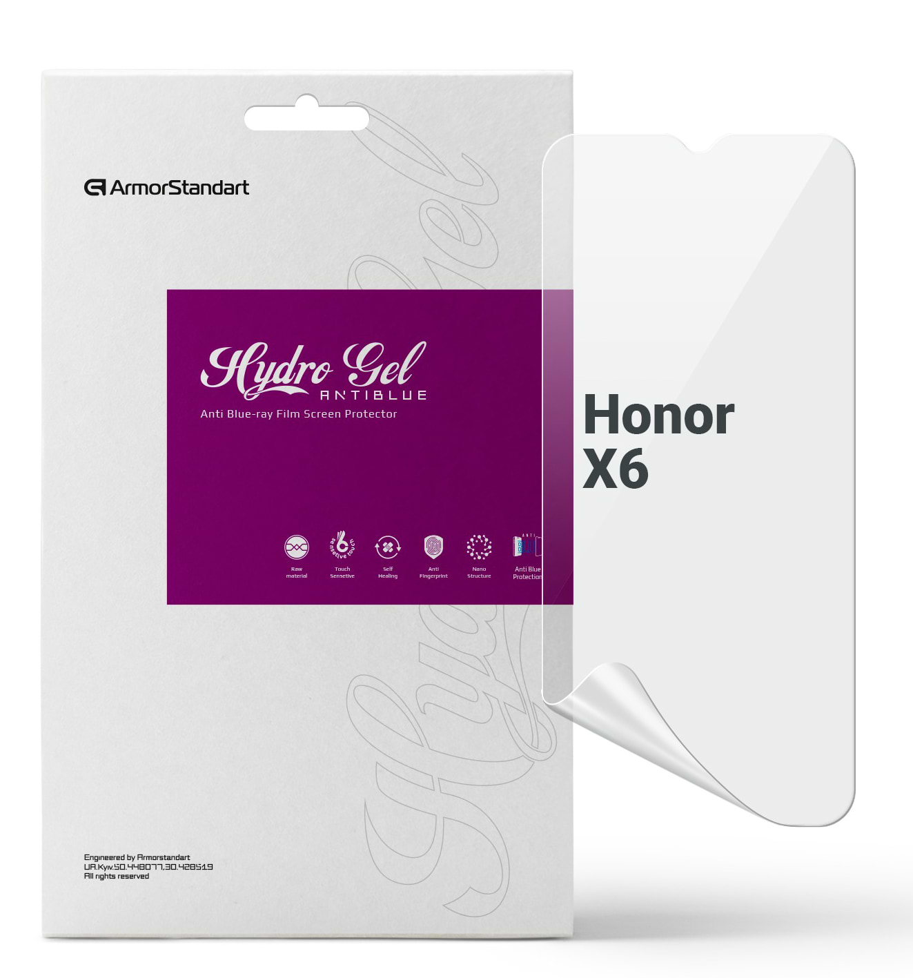 Захисна плівка для смартфону Armorstandart Anti-Blue for Honor X6 (ARM69411)