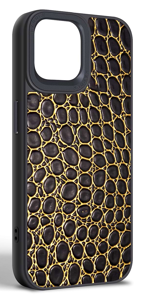 Фото - Чехол для смартфона Harder Crocosaur for Apple iPhone 14 Black (ARM76713)