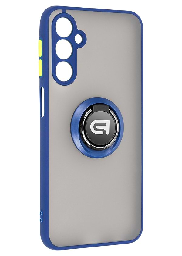 Фото - Чохол для смартфону Armorstandart Frosted Matte Ring for Samsung A25 5G (A256) Navy Blue (ARM73765)