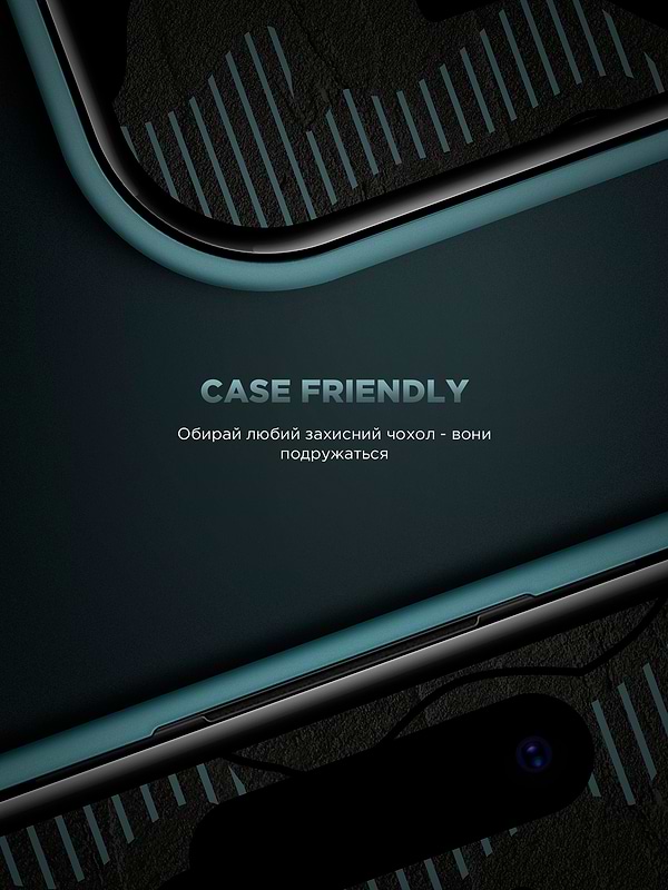 Фото - Захисне скло для смартфону Armorstandart Infinity Black Icon 2.75D for Apple iPhone 15 Pro Max (ARM77821)