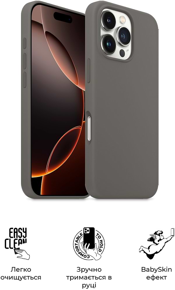 Фото - Чохол для смартфону Armorstandart ICON2 MagSafe for Apple iPhone 16 Pro Stone Grey (ARM81316)