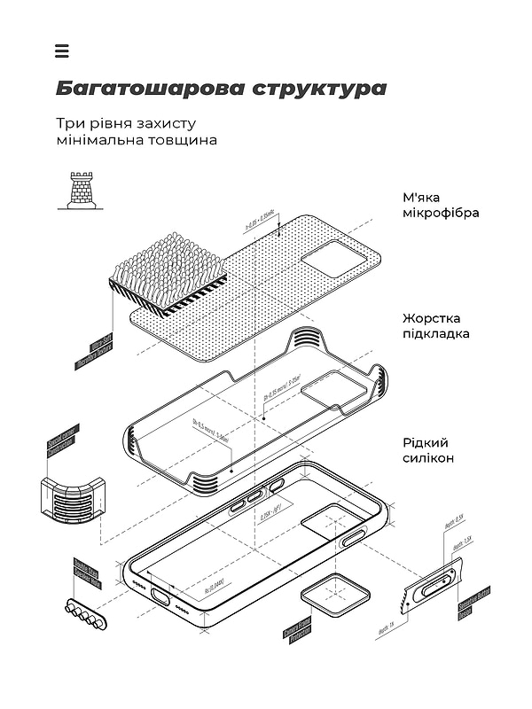 Фото - Чехол для смартфона Armorstandart ICON for Realme 13 Pro 5G / 13 Pro+ 5G Camera cover Lavender (ARM80550)