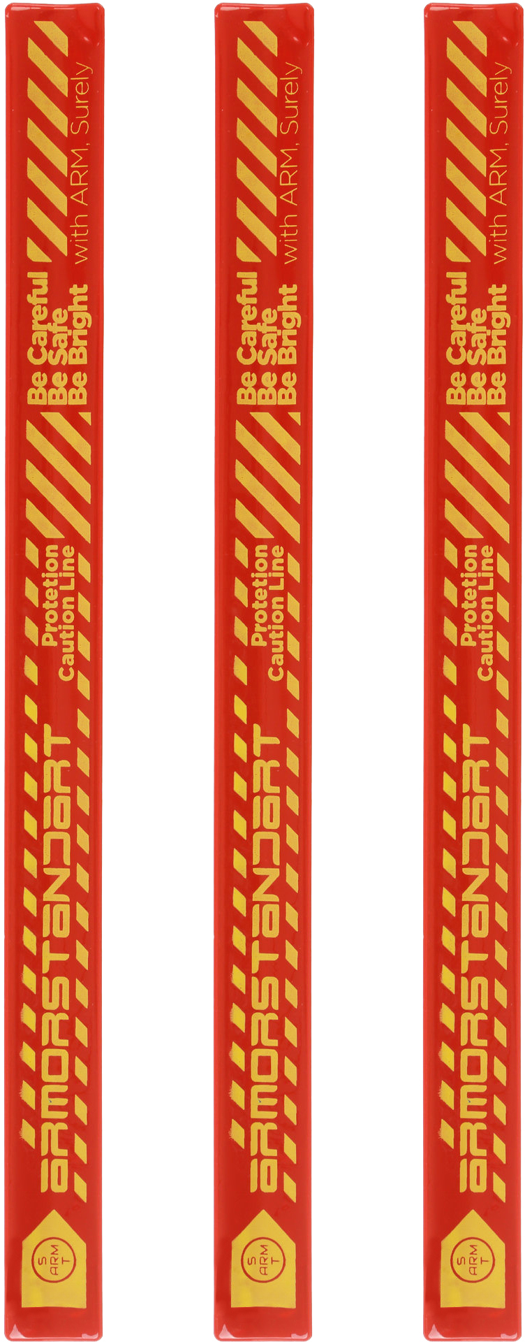 Світловідбивний браслет Armorstandart Red 3 шт. (ARM77245)