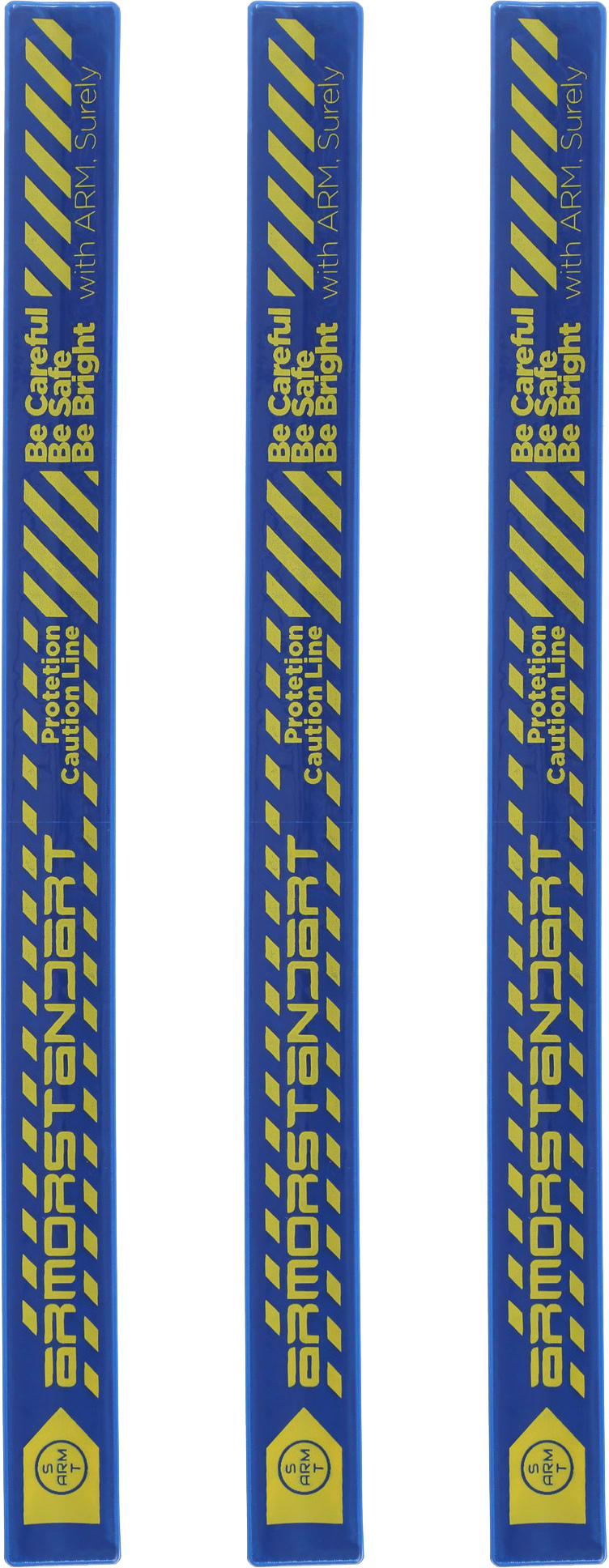 Світловідбивний браслет Armorstandart Blue 3 шт. (ARM77246)