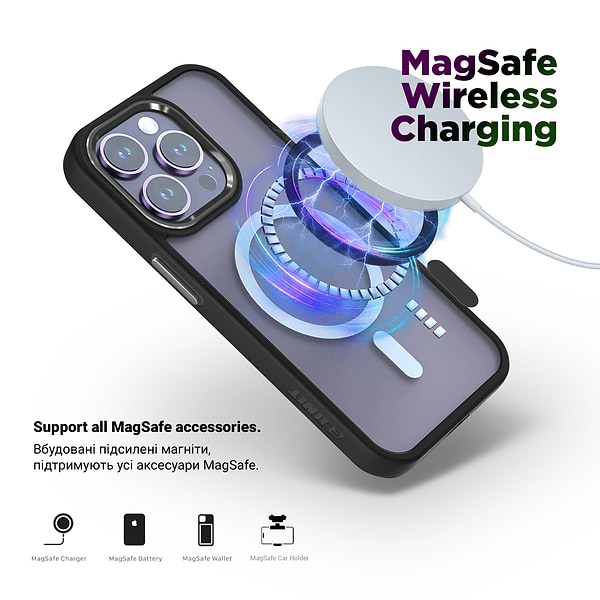 Фото - Чохол для смартфону Armorstandart Unit MagCase for Apple iPhone 17 Black (ARM86281)