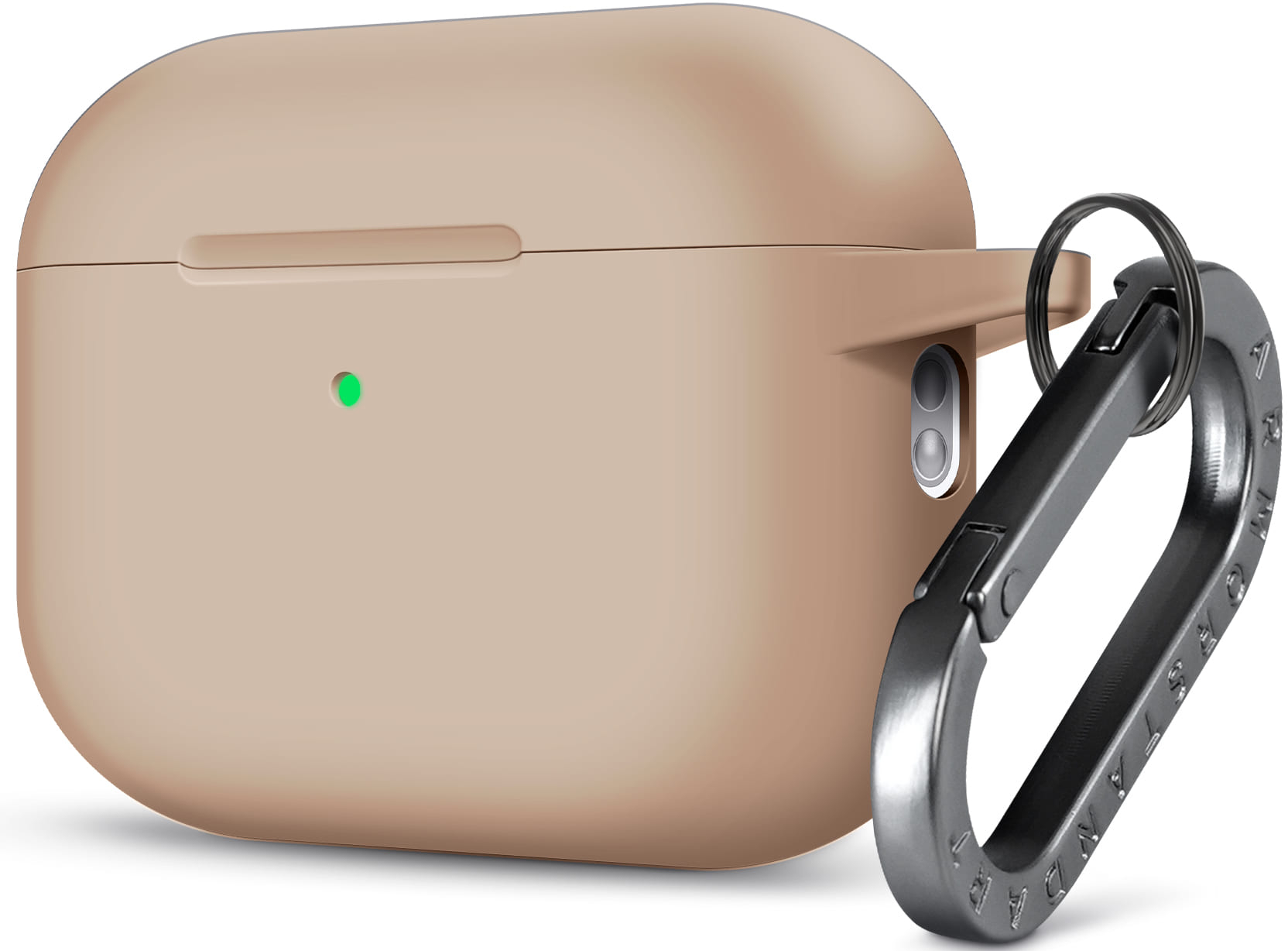 Чехол для наушников Armorstandart Hang Case for Apple AirPods Pro 3 Pink Sand (ARM88314) - Фото 1