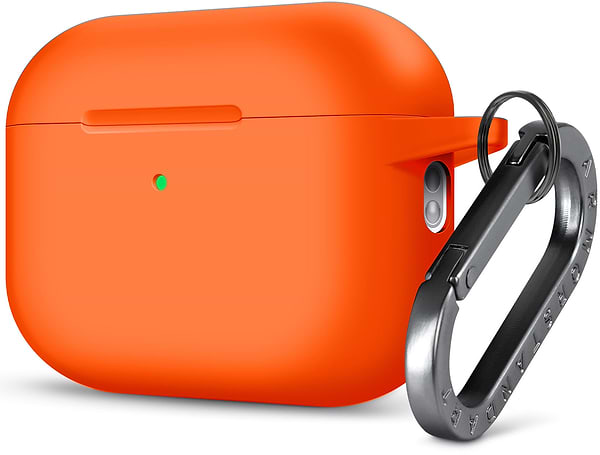 Фото - Уценка - Чехол для наушников Armorstandart Hang Case for Apple AirPods Pro 3 Orange (ARM88278) Фото - Уценка - Чехол для наушников Armorstandart Hang Case for Apple AirPods Pro 3 Orange (ARM88278)