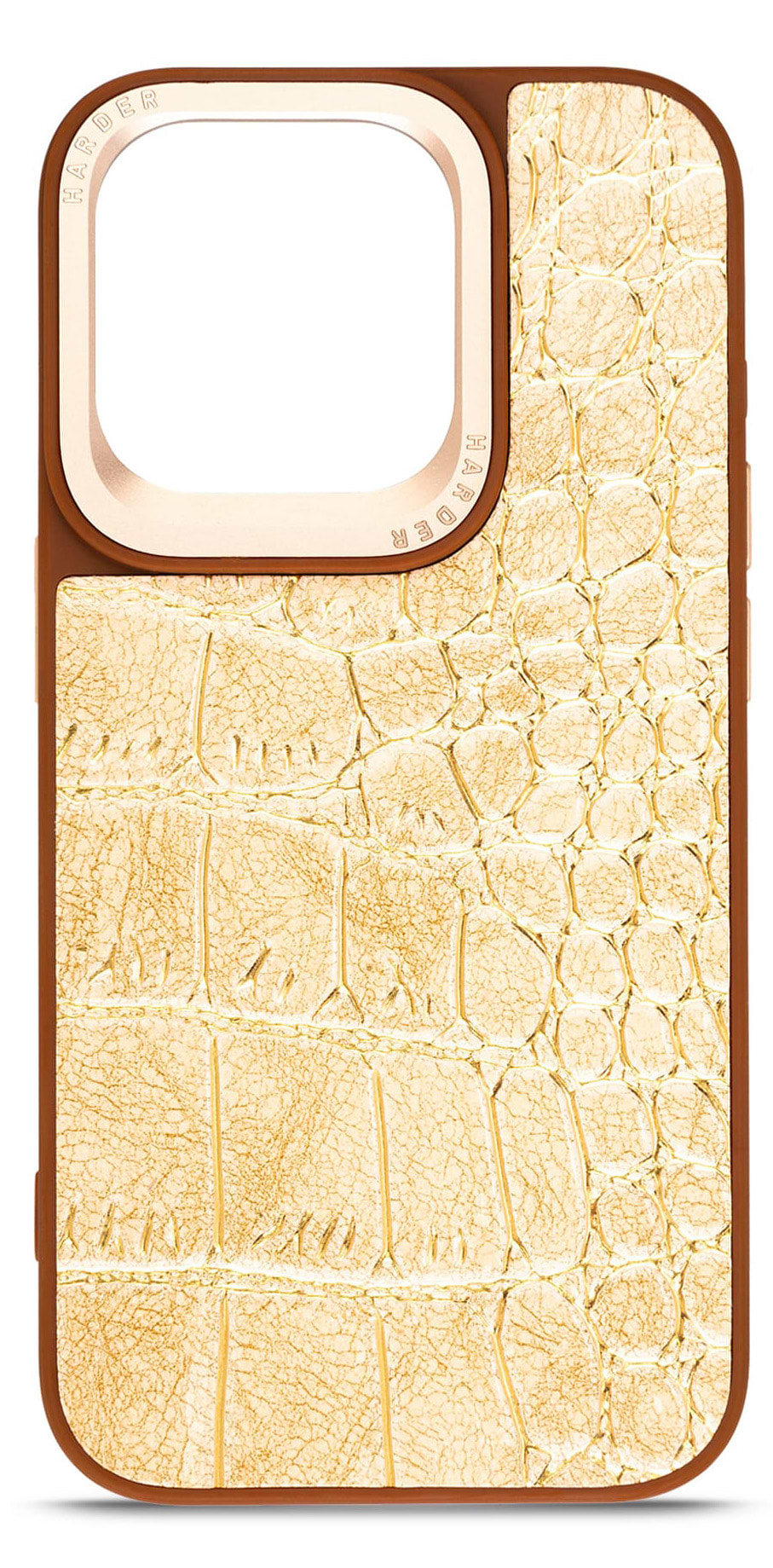 Чехол для смартфона Harder Crocosaur for Apple iPhone 14 Pro Beige (ARM76721) - Фото 1