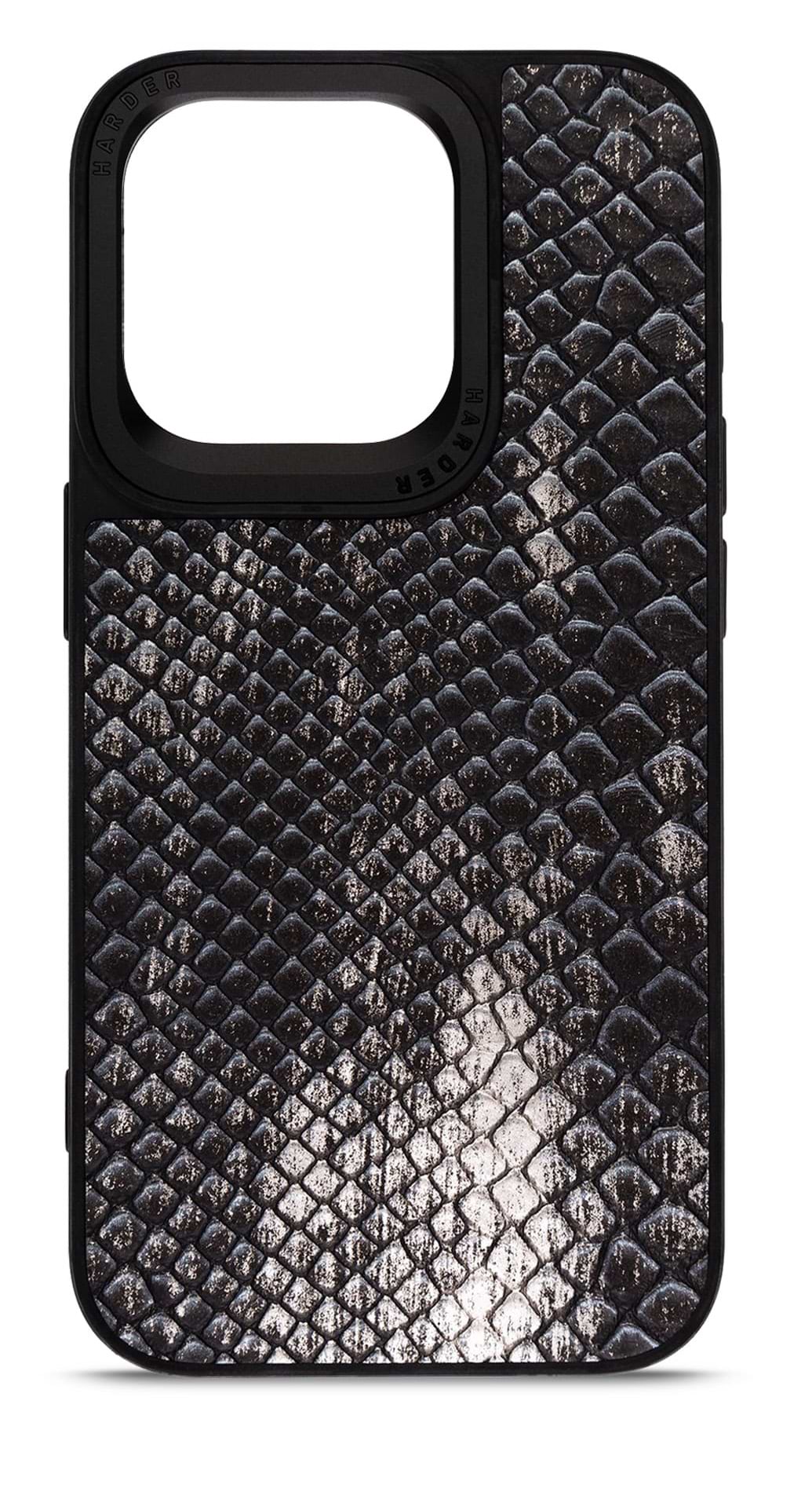 Чехол для смартфона Harder Lizard for Apple iPhone 15 Pro Black (ARM76869) - Фото 1