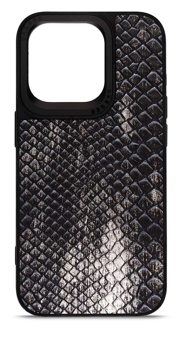 Фото - Чехол для смартфона Harder Lizard for Apple iPhone 15 Pro Black (ARM76869)