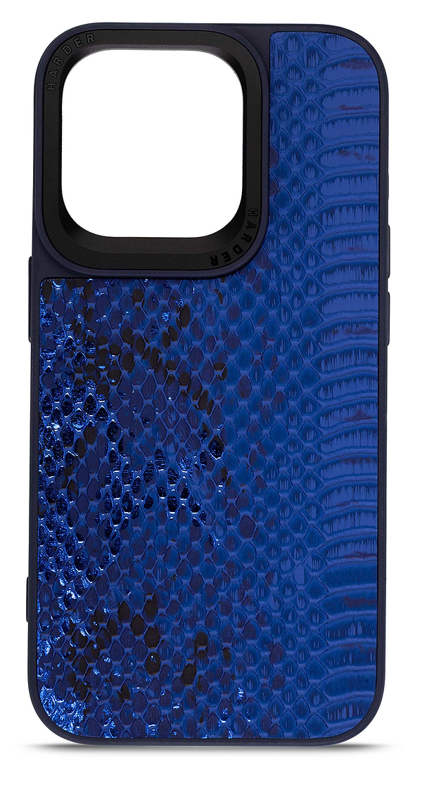 Фото - Чехол для смартфона Harder Snake Pattern for Apple iPhone 15 Pro Blue Mystic (ARM76796)