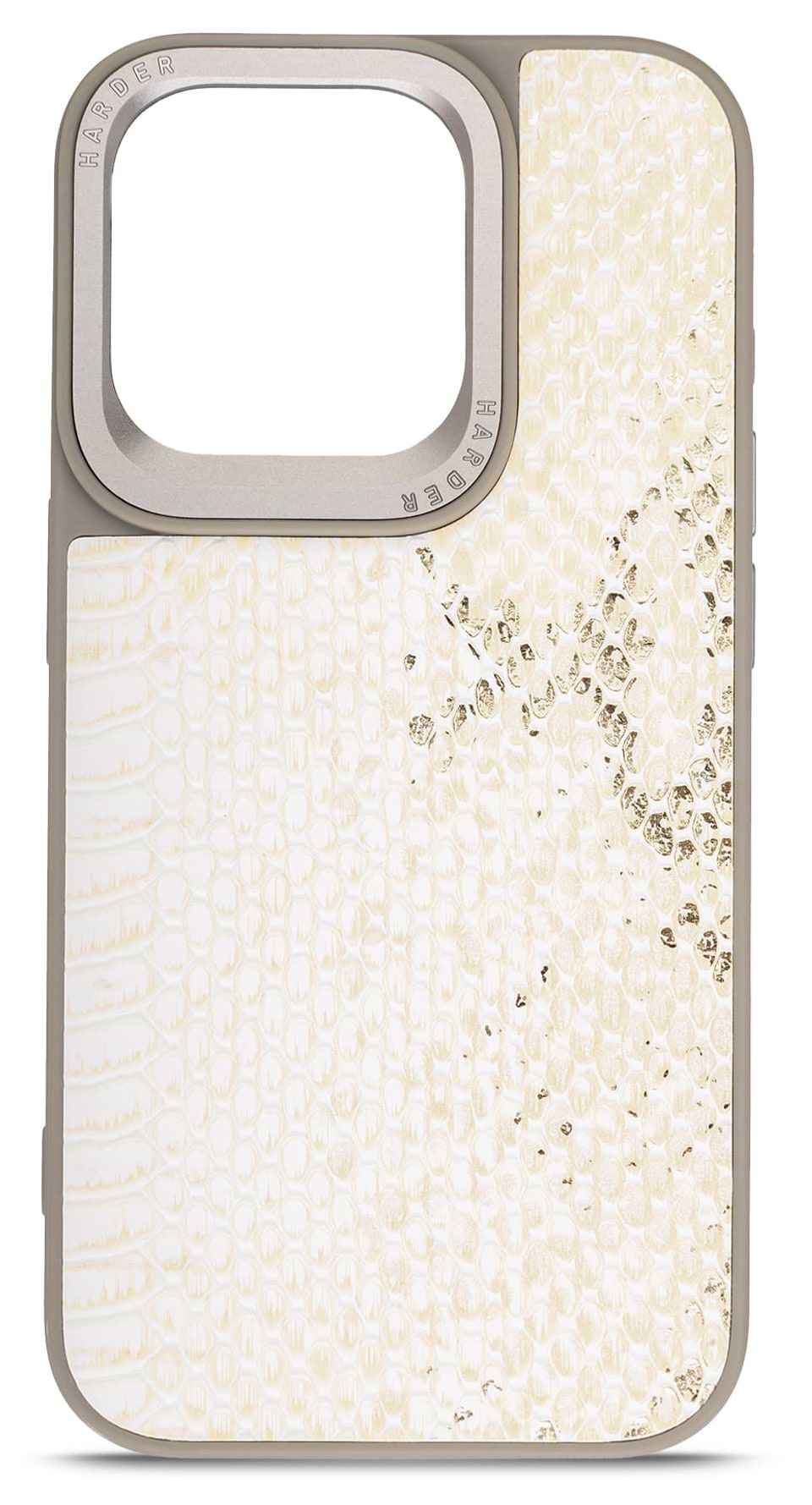 Чехол для смартфона Harder Snake Pattern for Apple iPhone 15 Pro White Cream (ARM76795) - Фото 1