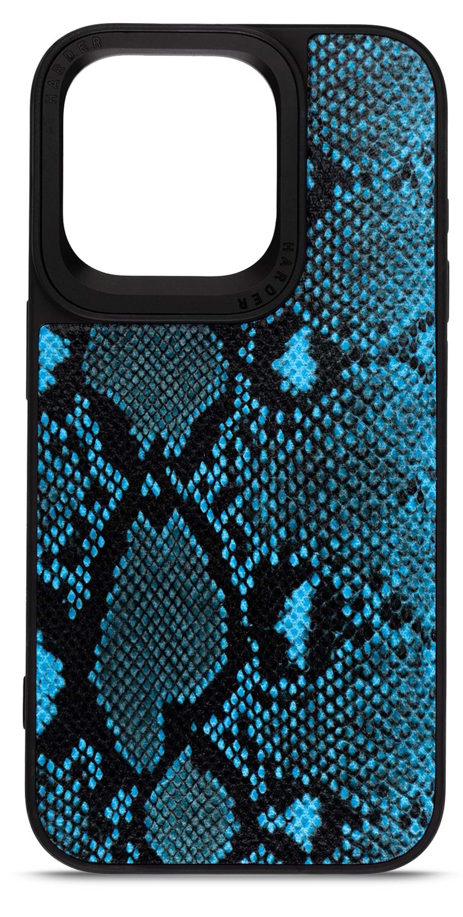 Чехол для смартфона Harder Genuine Snake for Apple iPhone 15 Pro Dark Blue (ARM76781) - Фото 1