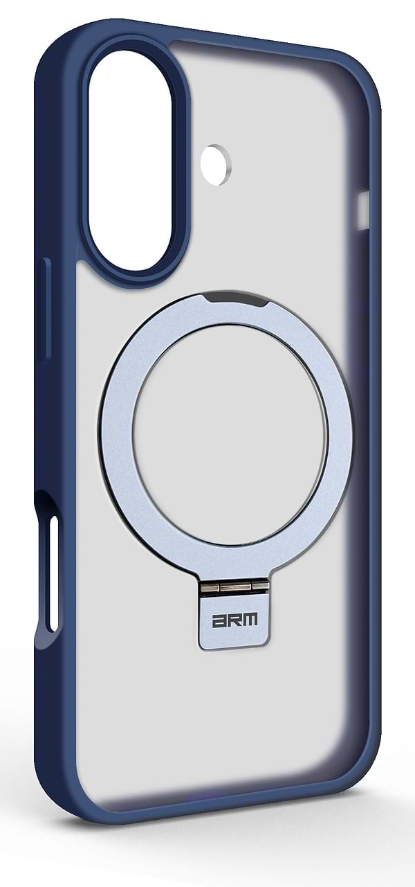 Фото - Чехол для смартфона Armorstandart Unit Stand for Apple iPhone 16 Dark Blue (ARM78727)