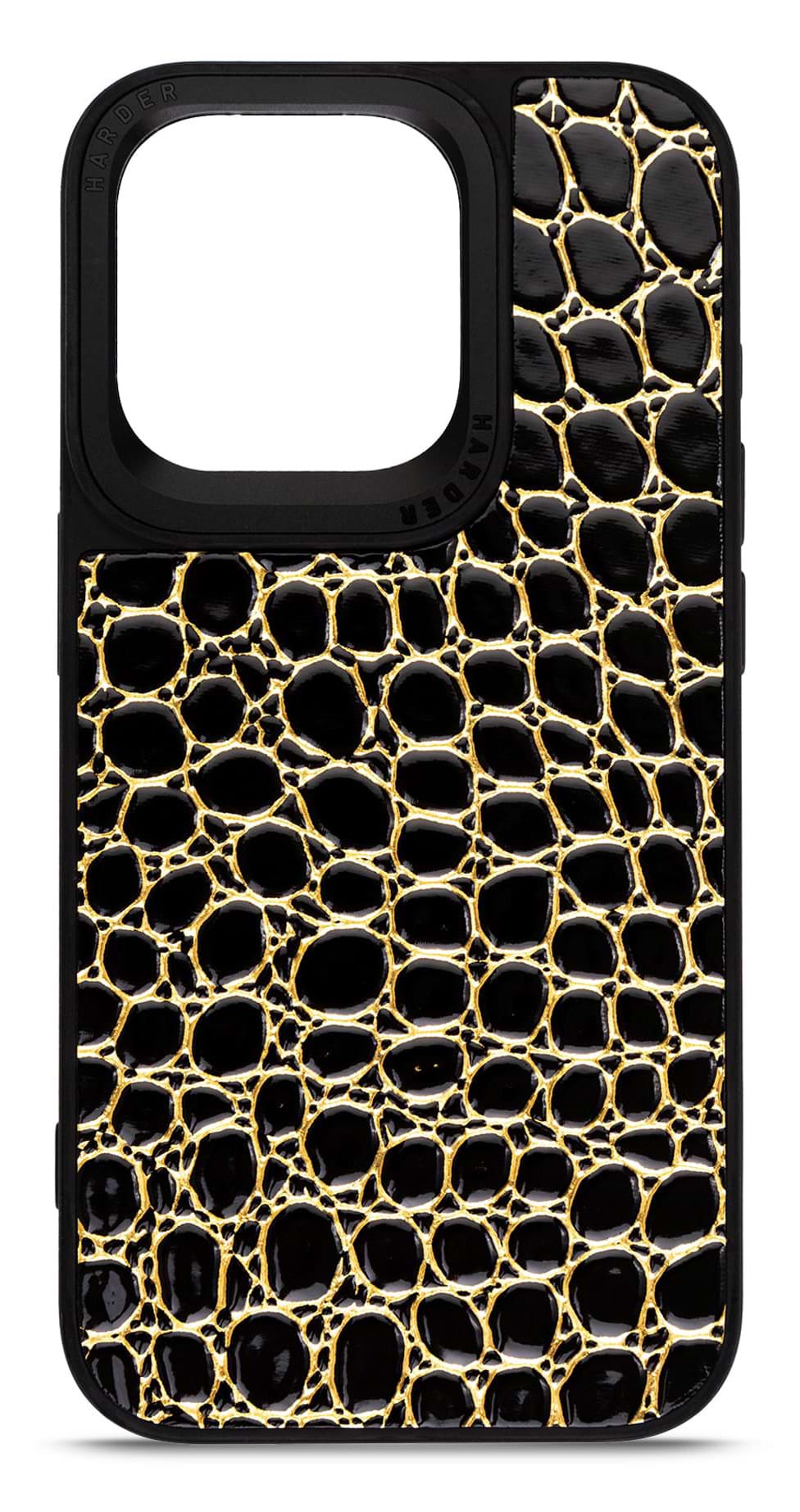 Чехол для смартфона Harder Crocosaur for Apple iPhone 14 Pro Black (ARM76719) - Фото 1