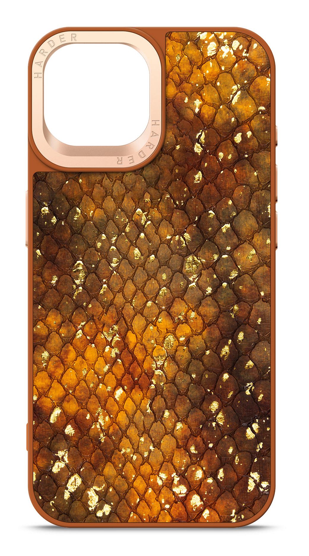 Чехол для смартфона Harder Nagas for Apple iPhone 14 Brown (ARM76750) - Фото 1