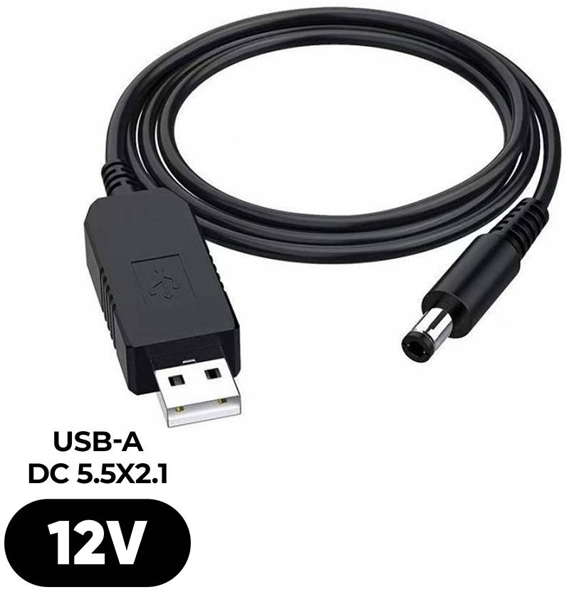 Фото - Кабель живлення Armorstandart USB - DC 5.5x2.1 12V 0.8m (ARM65663)
