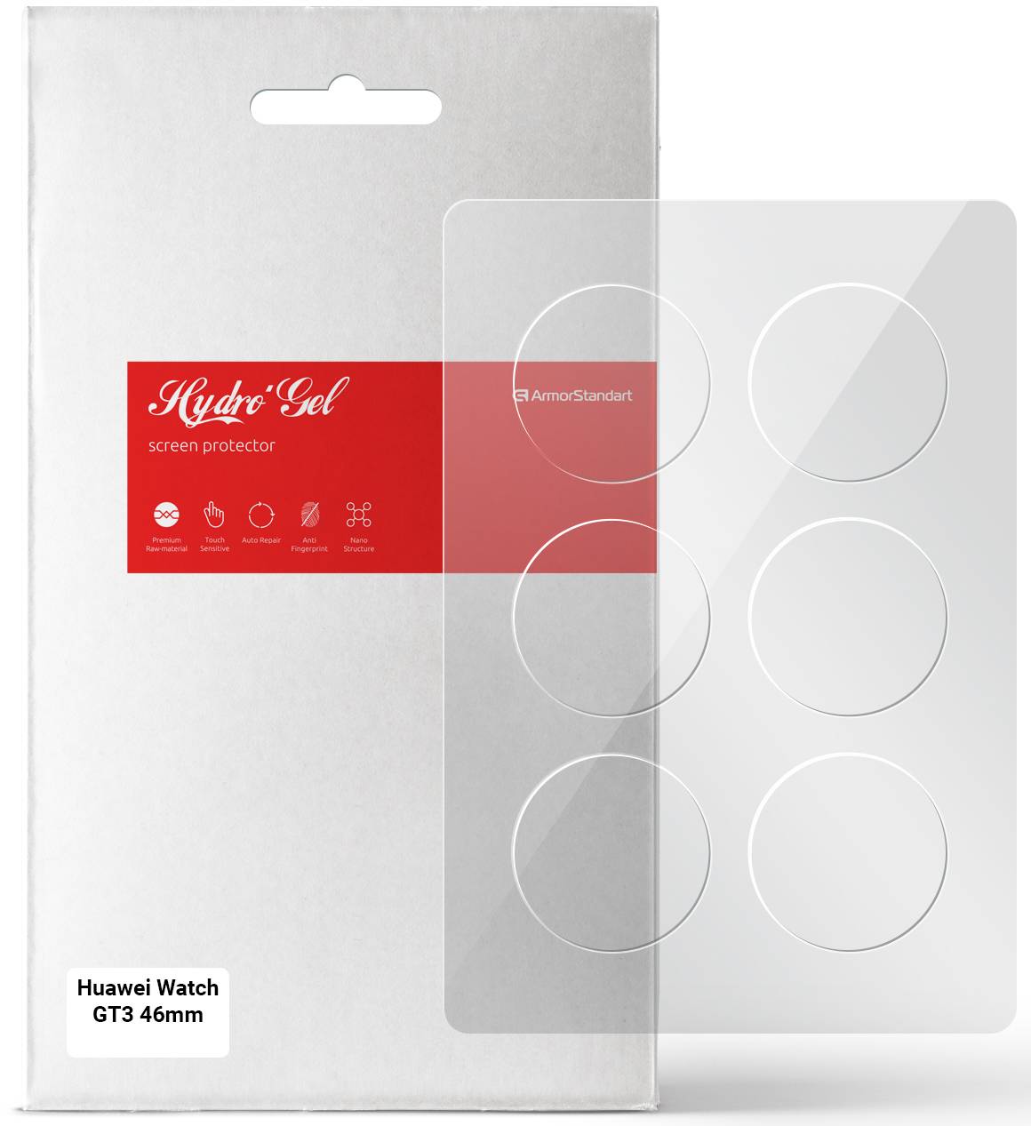 Защитная пленка для смарт-часов Armorstandart Huawei Watch GT3 46mm 6 шт. (ARM62598)