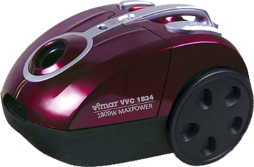 Пылесос для сухой уборки с мешком Vimar VVC-1834R