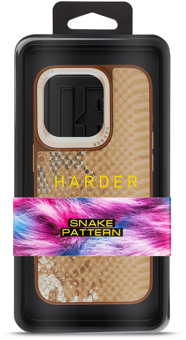 Фото - Чохол для смартфону Harder Snake Pattern for Apple iPhone 14 Pro Beige (ARM76806)