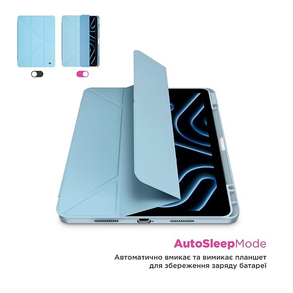 Фото - Чохол для планшета Armorstandart Y-Type PEN for Redmi Pad Pro / Poco Pad Blue (ARM85543)