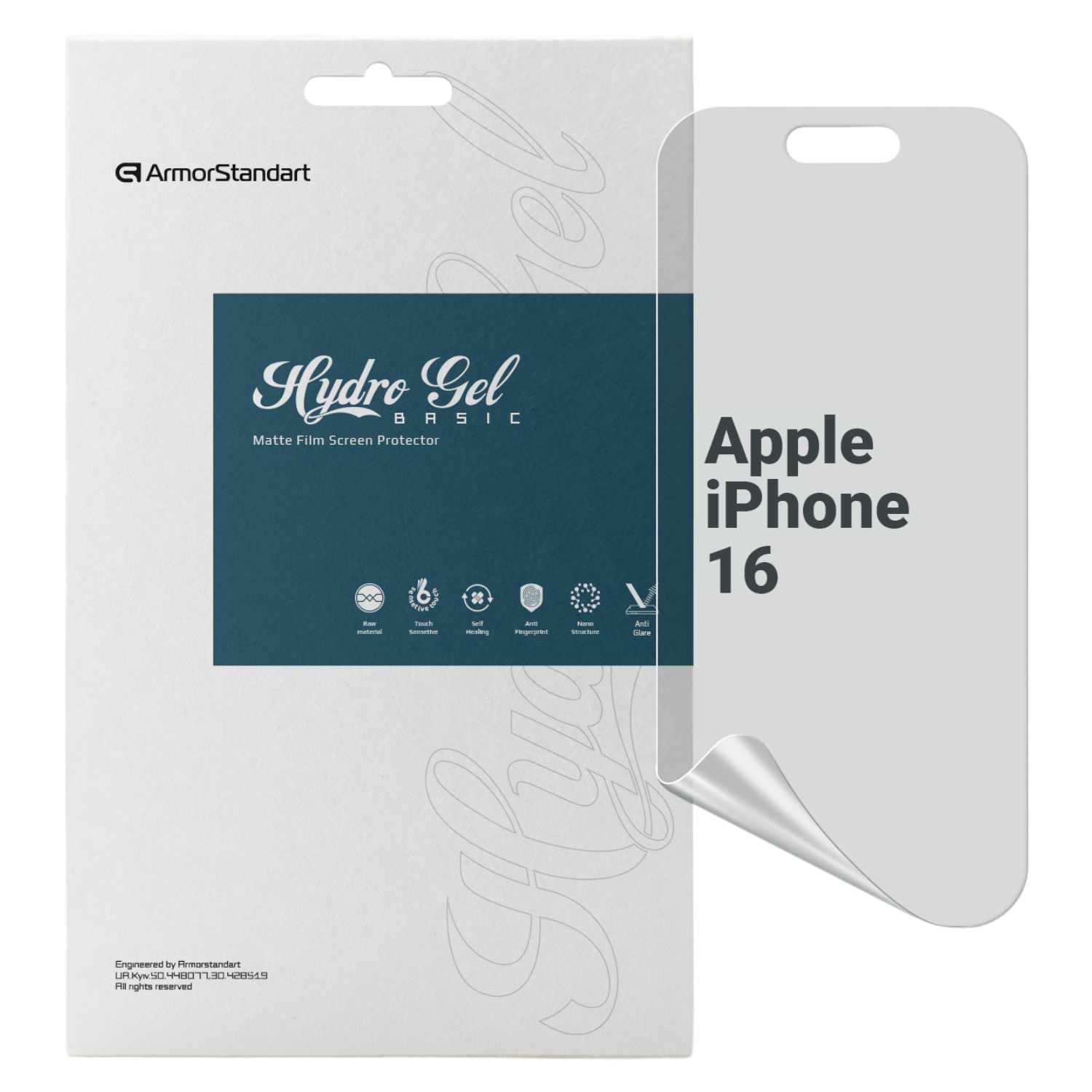 Захисна плівка для смартфону Armorstandart Matte for Apple iPhone 16 (ARM80737)